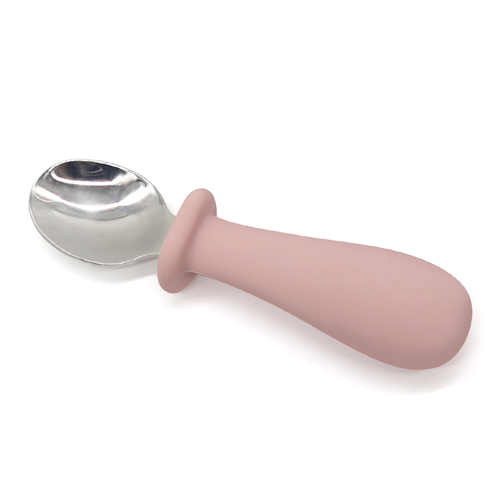 Cuchara de Acero con Mango Silicona