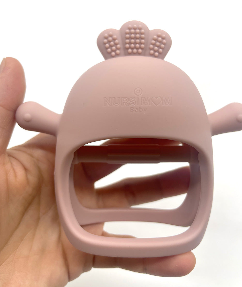 Guante Mordillo de Silicona Gallina