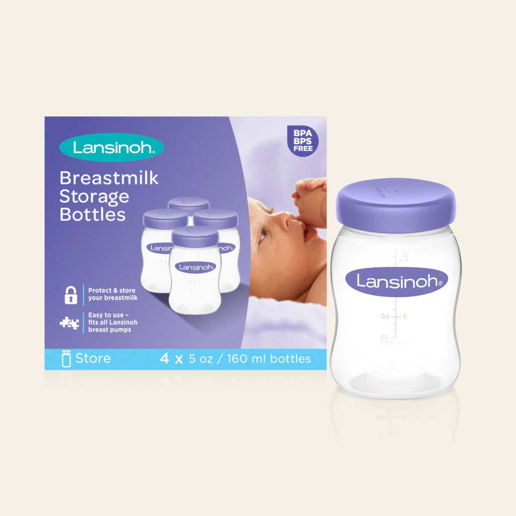 Botellas de Almacenamiento de Leche Materna 160ml x4