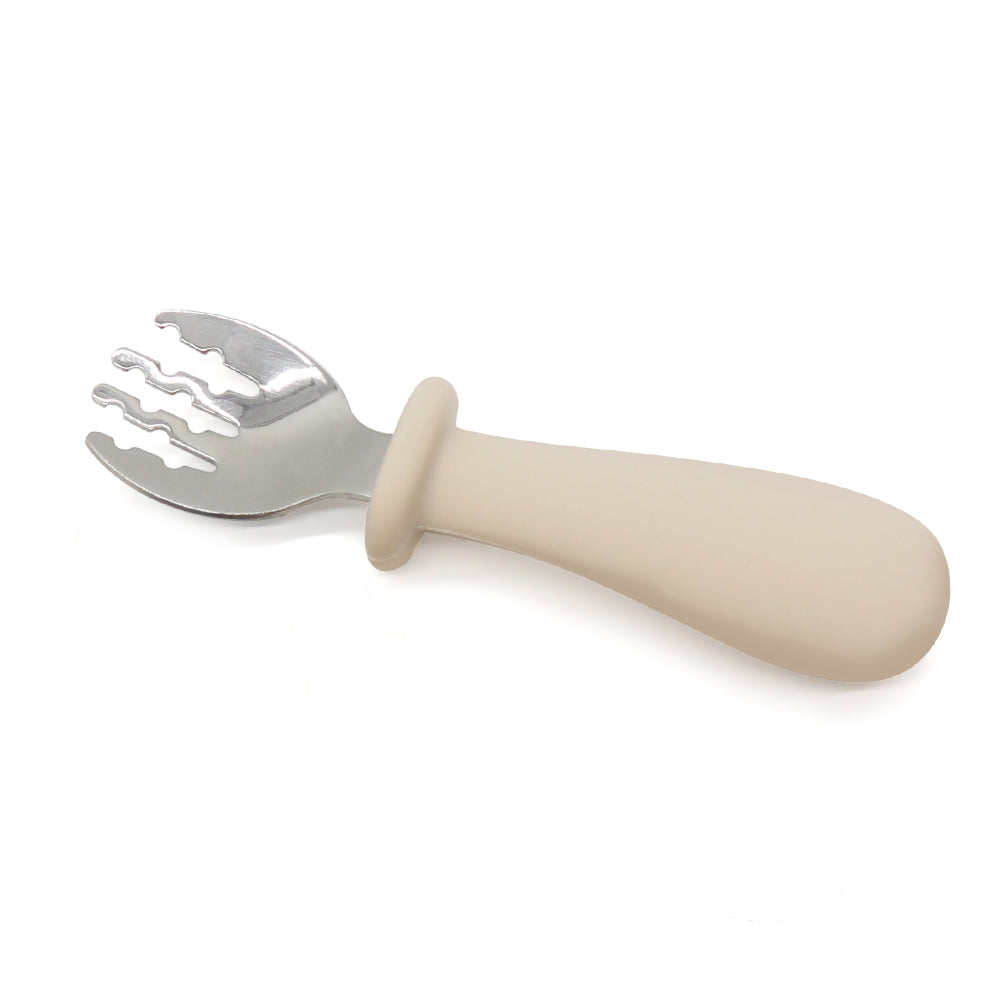 Tenedor de Acero con Mango de Silicona