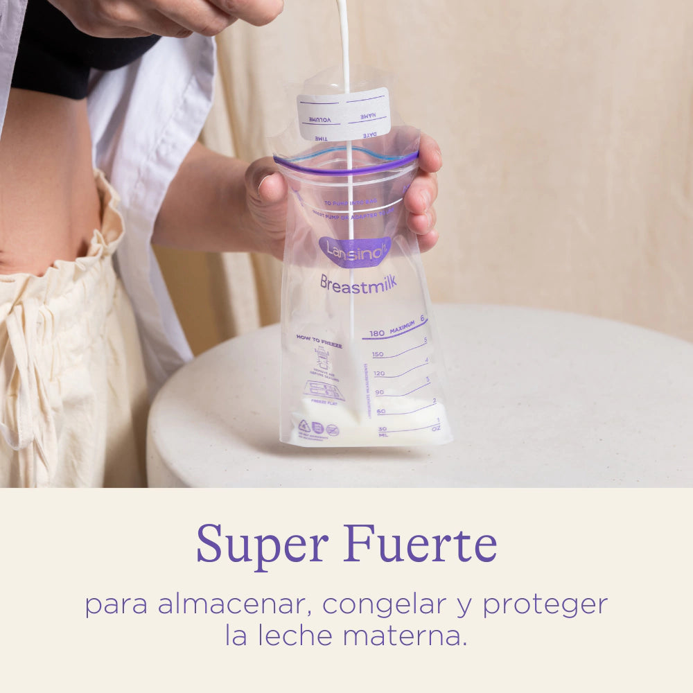 Bolsas de Almacenamiento de Leche Materna 180ml x50