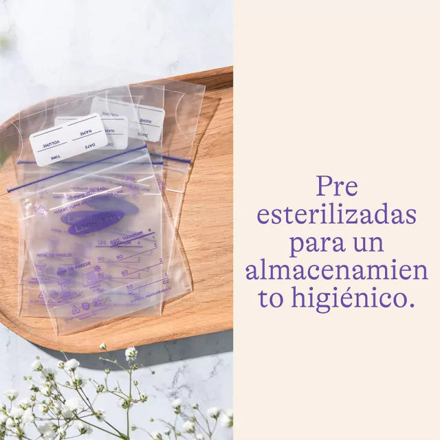 Bolsas de Almacenamiento de Leche Materna 120ml x50