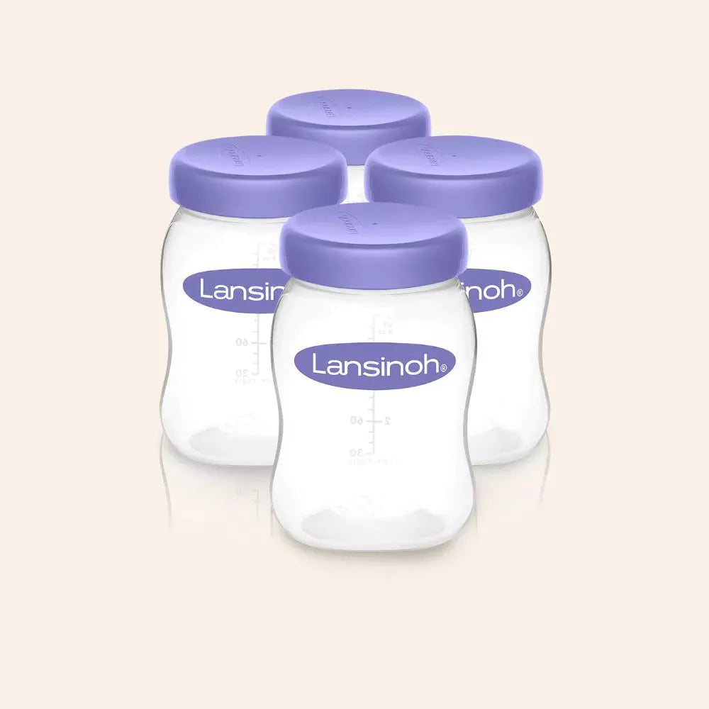 Botellas de Almacenamiento de Leche Materna 160ml x4