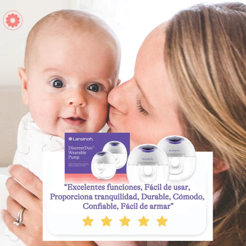 Pack Discreet Plus (Sacaleche manos libres + Bolsitas x 50u)