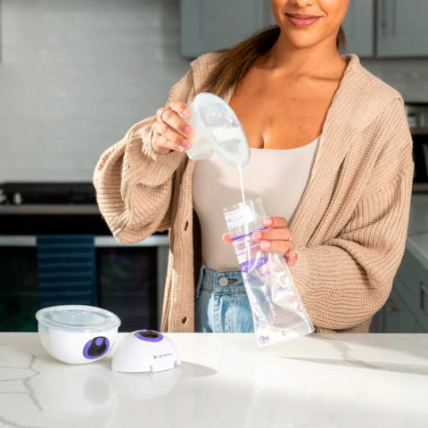 Pack Discreet Plus (Sacaleche manos libres + Bolsitas x 50u)