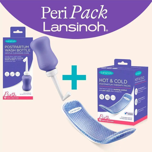 Peri-Pack Lansinoh (Botella Perineal + Stick Frío Calor)